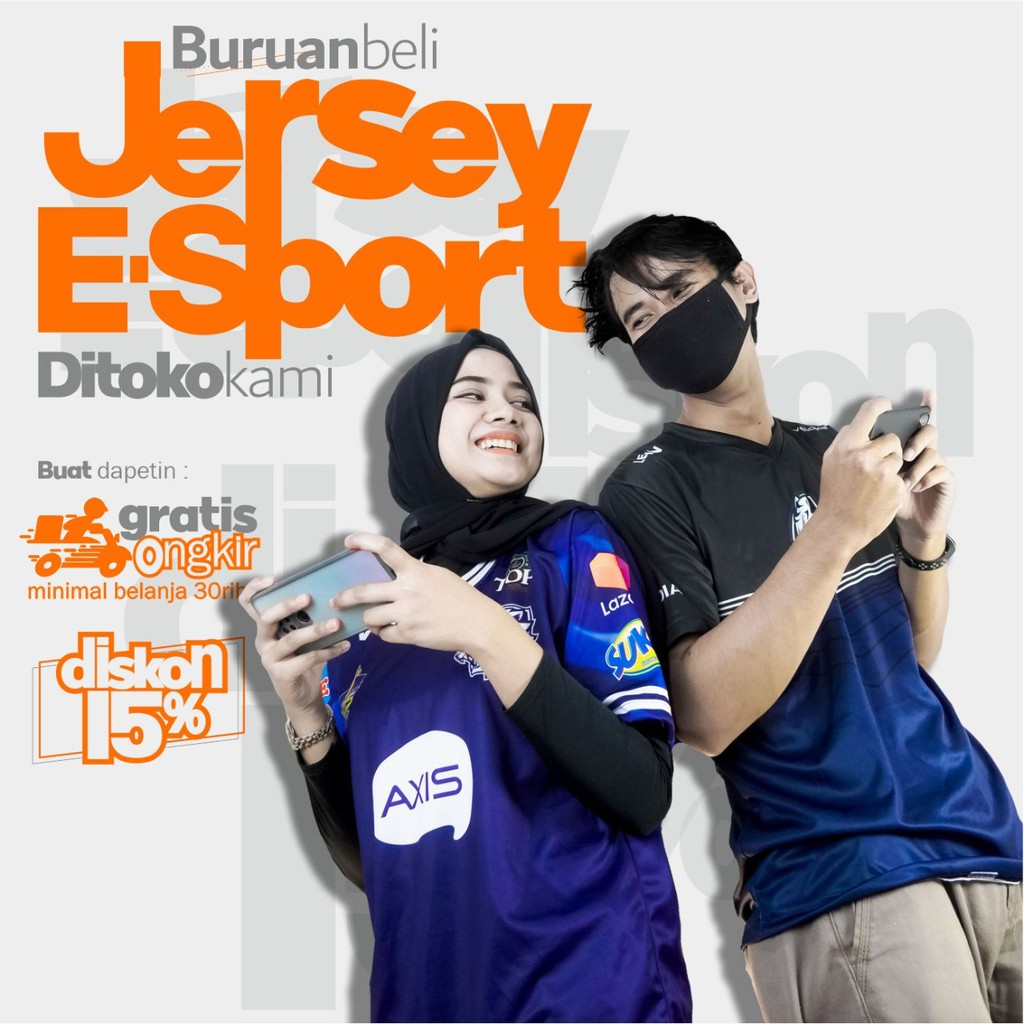 Baju Tshirt Jersey Kaos Evos Esport Indonesia Satuan Tahun 2021 2020 2019 2018 2017 DEWASA Premium