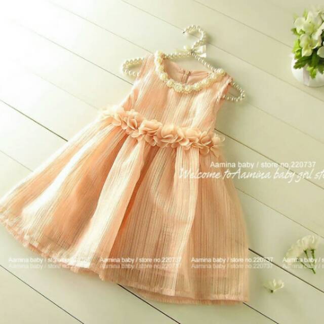Baju bayi/dress bayi/dress anak import/dress pesta anak/dress import/baju anak/baju bayi