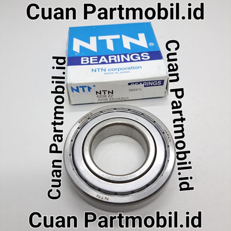 BALL BEARING 6208 ZZ NTN