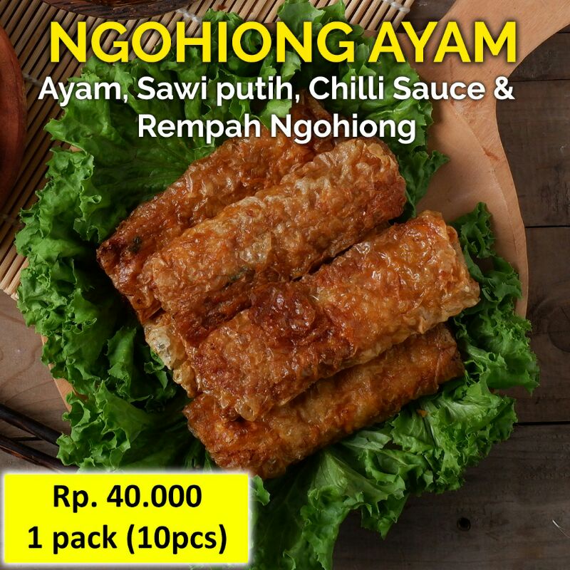 

Ngohiong Ayam (Frozen)