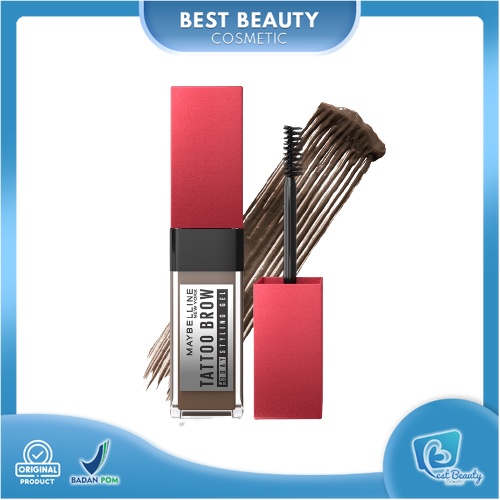 ★ BB ★ Maybelline Tattoo Brow 3D Styling Gel Brown Cokelat - Makeup Eye