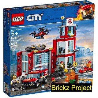 lego city 60110 fire station speed build