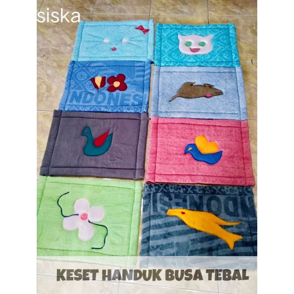 keset handuk busa tebal kamar mandi menyerap air keset karakter busa empuk