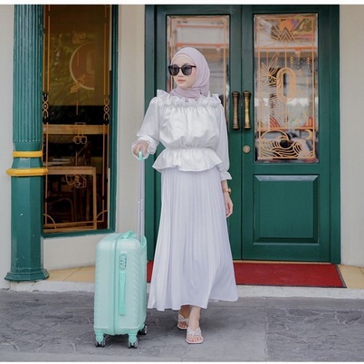 ilook | Mirabel Top Blouse | Blouse Wanita Bahan Creape Fit to L-3