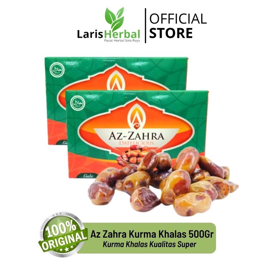 

ORIGINAL AZ ZAHRA Kurma Khalas 500Gr