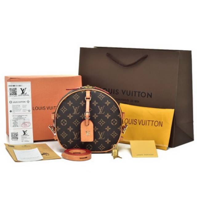 LV Boite Chapeau Souple Canvas Monogram