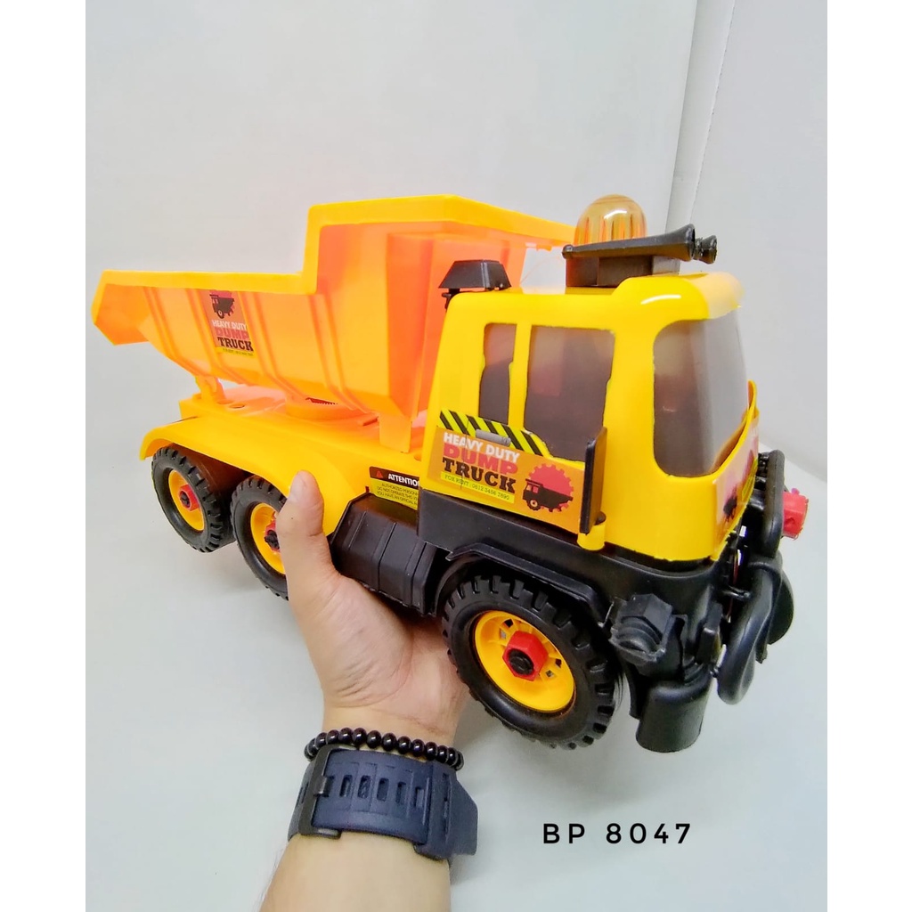 Mobil Mobilan DIY Assemble Truck Mainan Anak Truk Konstruksi Rakit Besar BP8046/ BP8047/BP8049