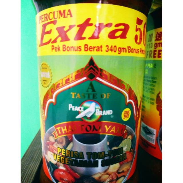 

Peach Brand Tomyam Ekstra 50%