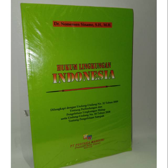 

Hukum lingkungan Indonesia . buku original