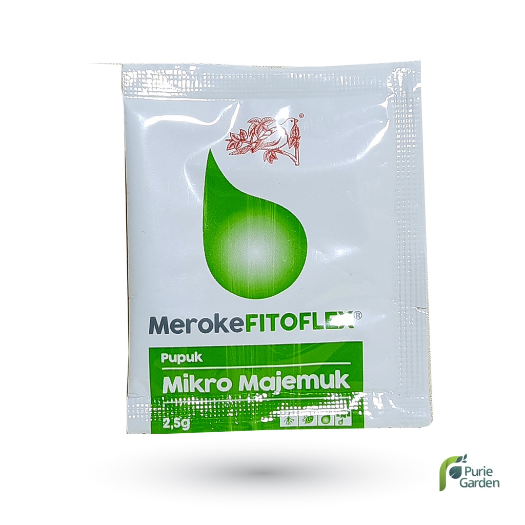 Pupuk Meroke Fitoflex Nutrisi Mikro Majemuk Sayuran Buah Bunga 2,5g PG KDR