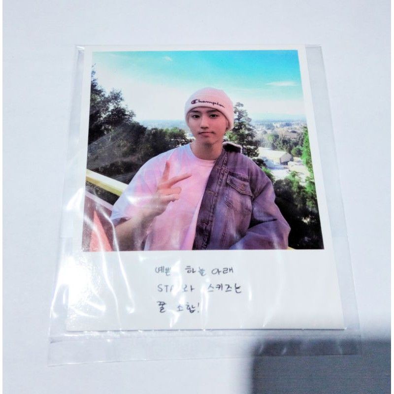 Pola Han Jisung Go Live Album Polaroid Stray Kids