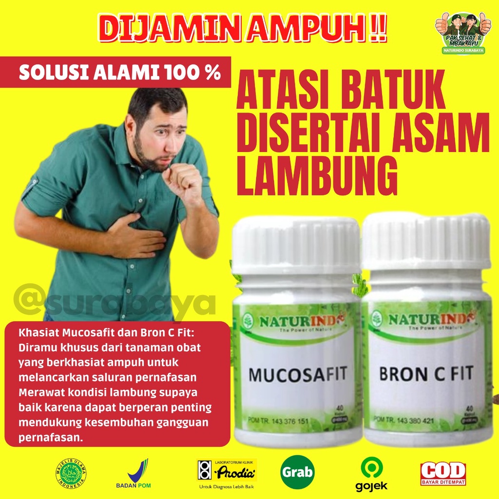 Obat Sakit Asam Lambung Maag Begah Sendawa Obat Herbal Sakit Maag Obat Asam Lambung Maag Kronis Obat Lambung Ampuh BPOM MUI Herbal MUCOSAFIT Naturindo Surabaya Obat asam lambung GERD naik maag gerd kronis tungkak lambung sakit perut mual muntah Herbal-BATUK + ASAM LAMBUNG