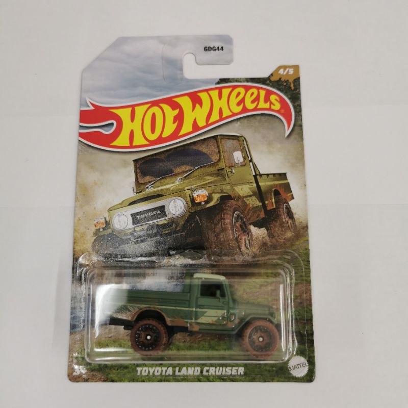 Hot Wheels MUD UNIVERSAL ASSORTMENT land rover defender double cabin toyota land cruiser mercedes benz unimog jeepster commando