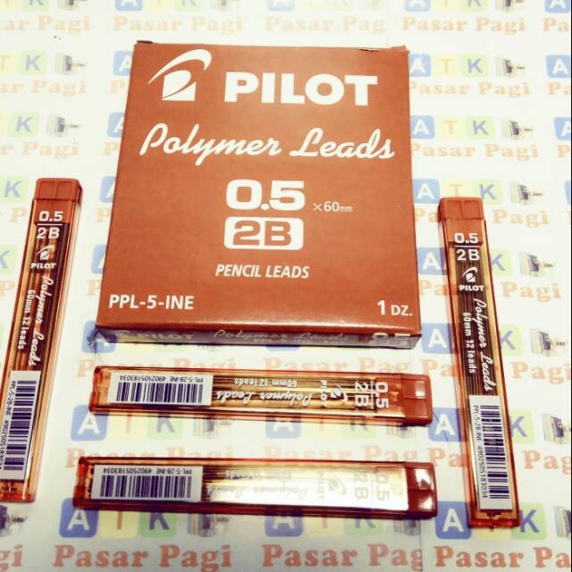 

Isi pensil pilot 2 B 0.5 mm polymer
