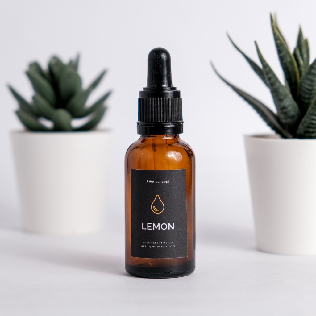 LEMON ESSENTIAL OIL / MINYAK AROMATERAPI - PWA CONCEPT