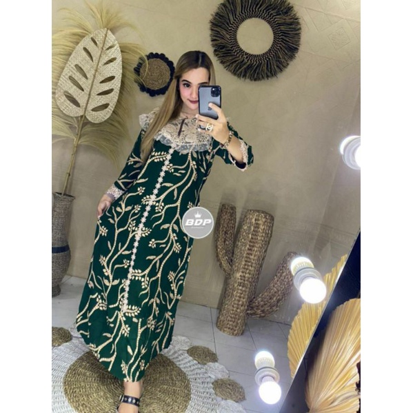 DASTER GAMIS ARAB MOTIF AKAR