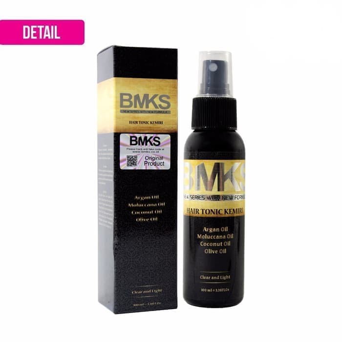 [COD] BMKS Hair Tonic Kemiri Memberi Nutrisi Pada Kulit Agar Kulit Kepala Tetap Sehat &amp; Rambut Berkilau - BPOM dan Original 100%