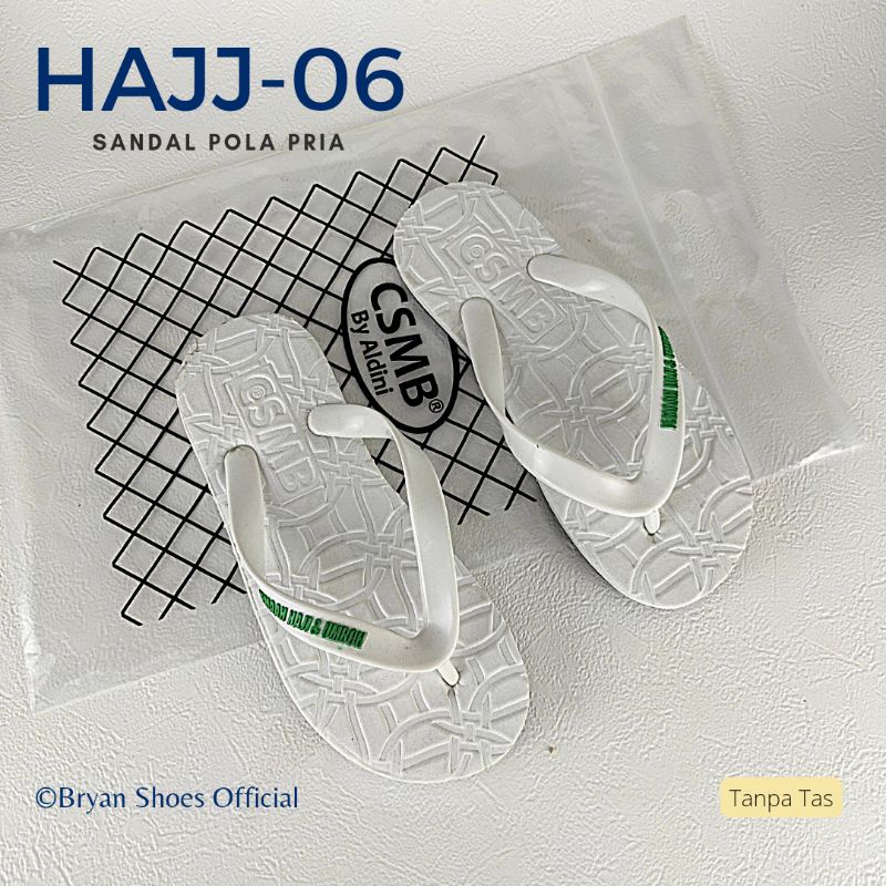 Sandal Jepit Haji Umroh Ringan Santai Jamaah Indonesia Pria Wanita 36-40 41 42 43