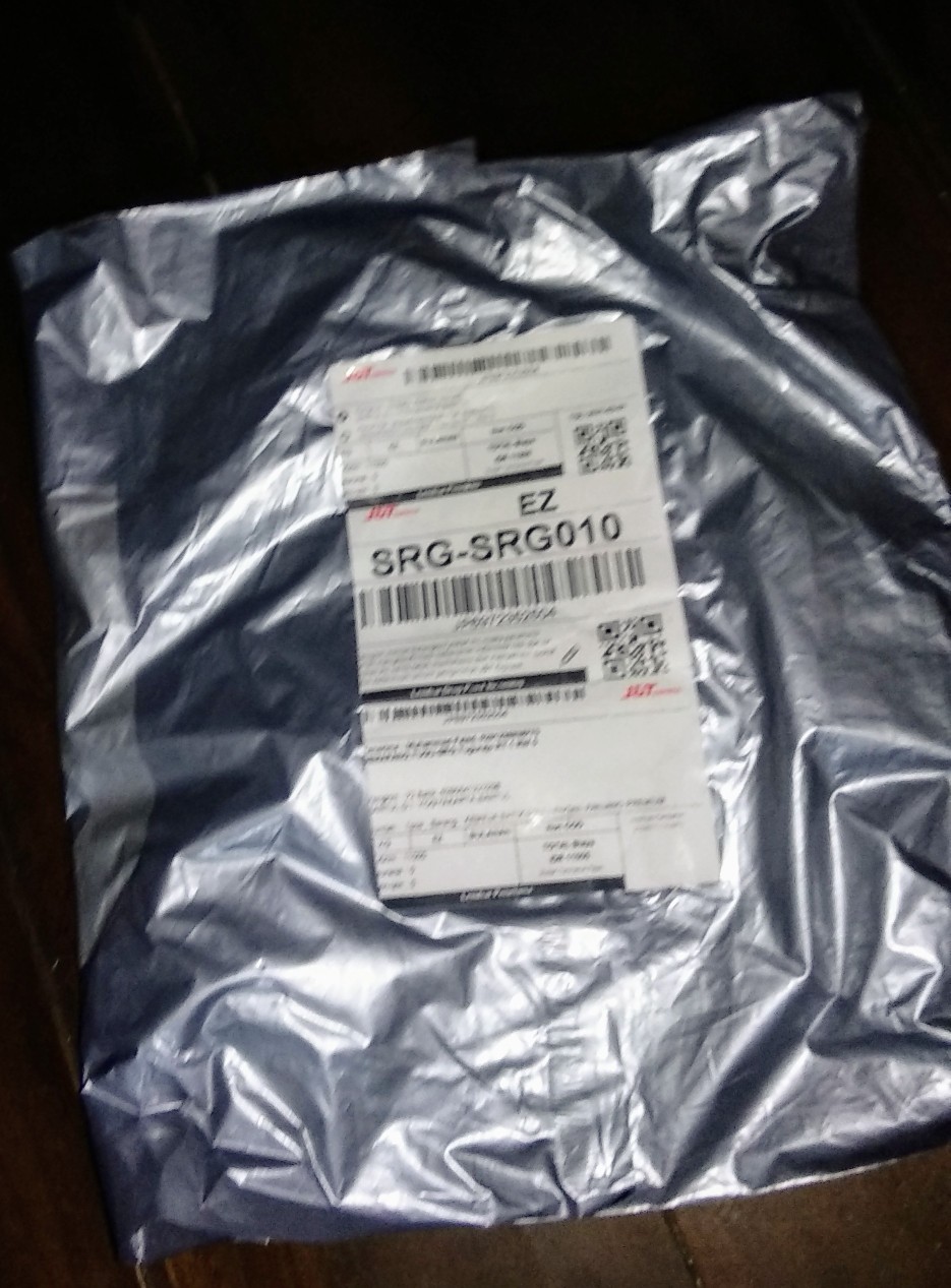 Kemeja Batik Pria Lengan Panjang Premium Parang Warna Orange Coklat 729532 Cap 72