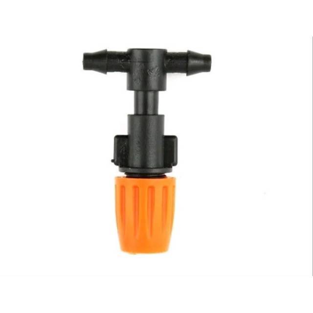 Nozzle Spuyer Sprayer Kabut Embun Rumah Walet Kandang Ayam Taman Kebun Nozzle Plastik Nosel Orange
