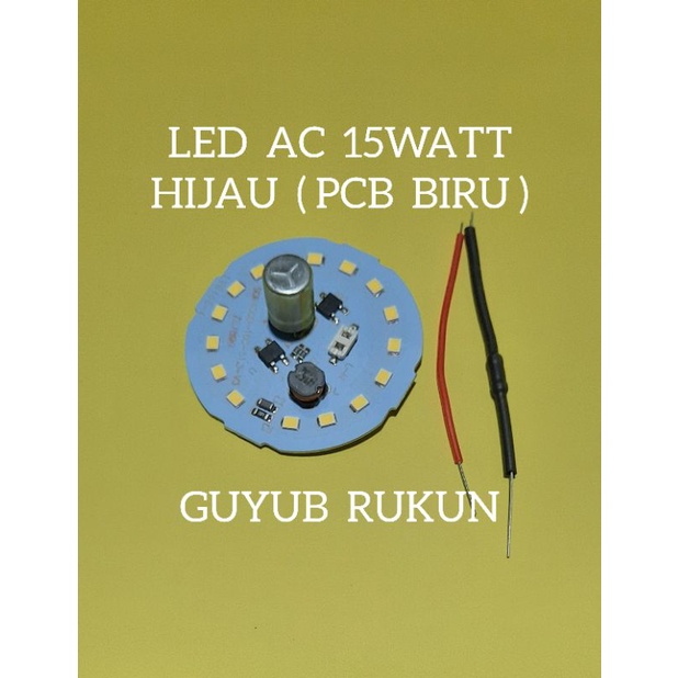 LED AC 5WATT - 18WATT SERI HIJAU