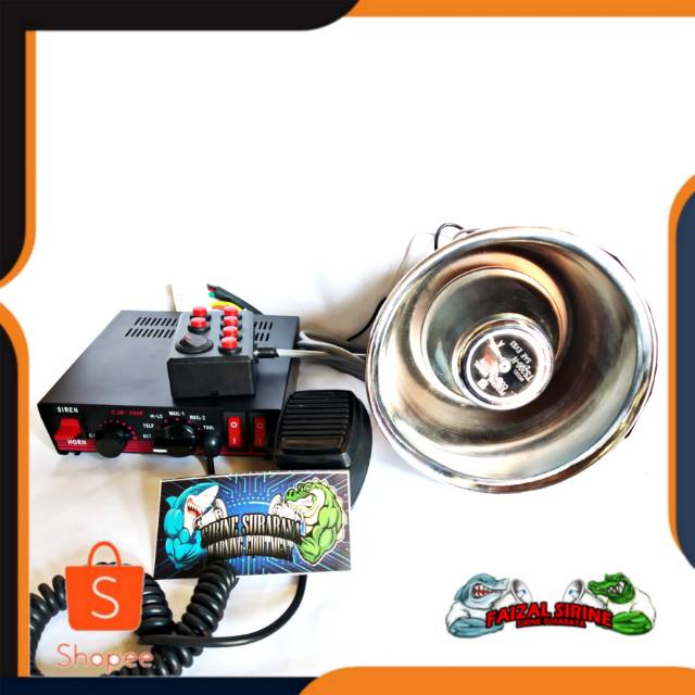 Paket klakson modul sirine landun cjb 200w /cjb 200e