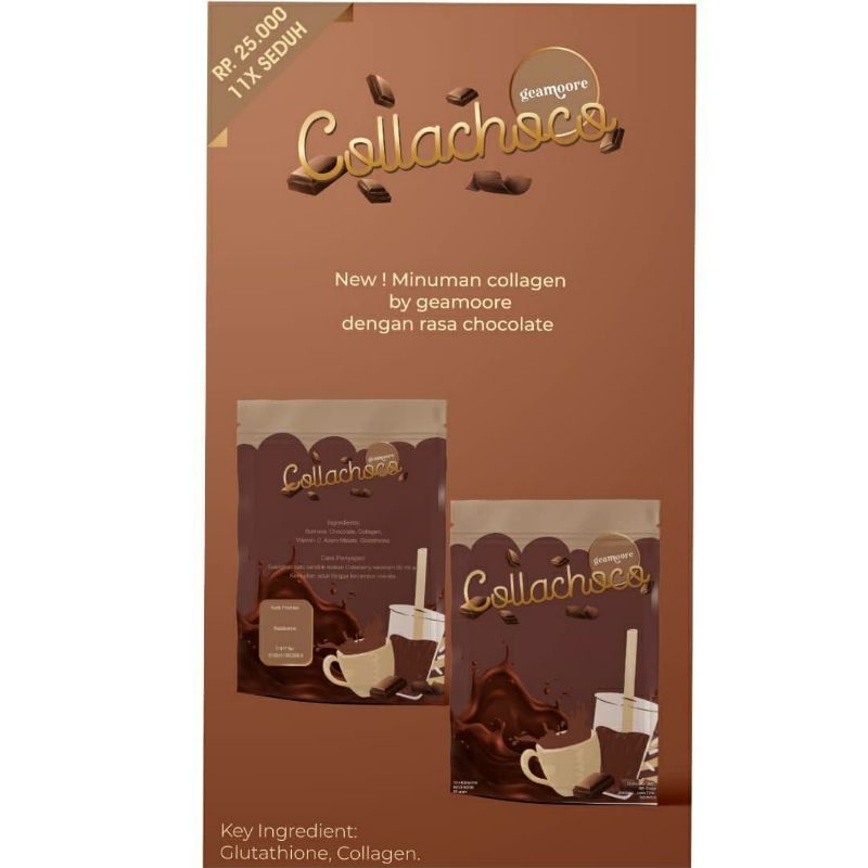 COLLAGEN DRINK BY GEAMOORE | COLLABERRY &amp; COLLACHOCO