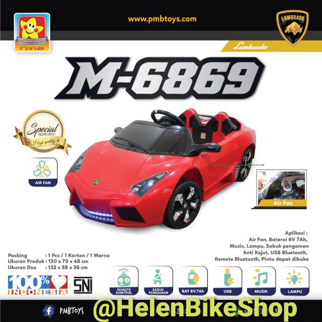 Mobilan Aki Lamborghini