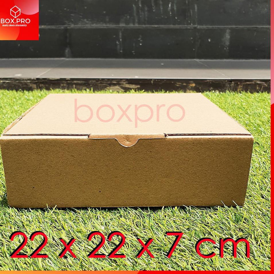 

Terkini PM6WM Kardus Dus uk 22x22x7 cm ( 10 pcs ) Die Cut Box Kotak Packing Aksesoris Baju Makanan P