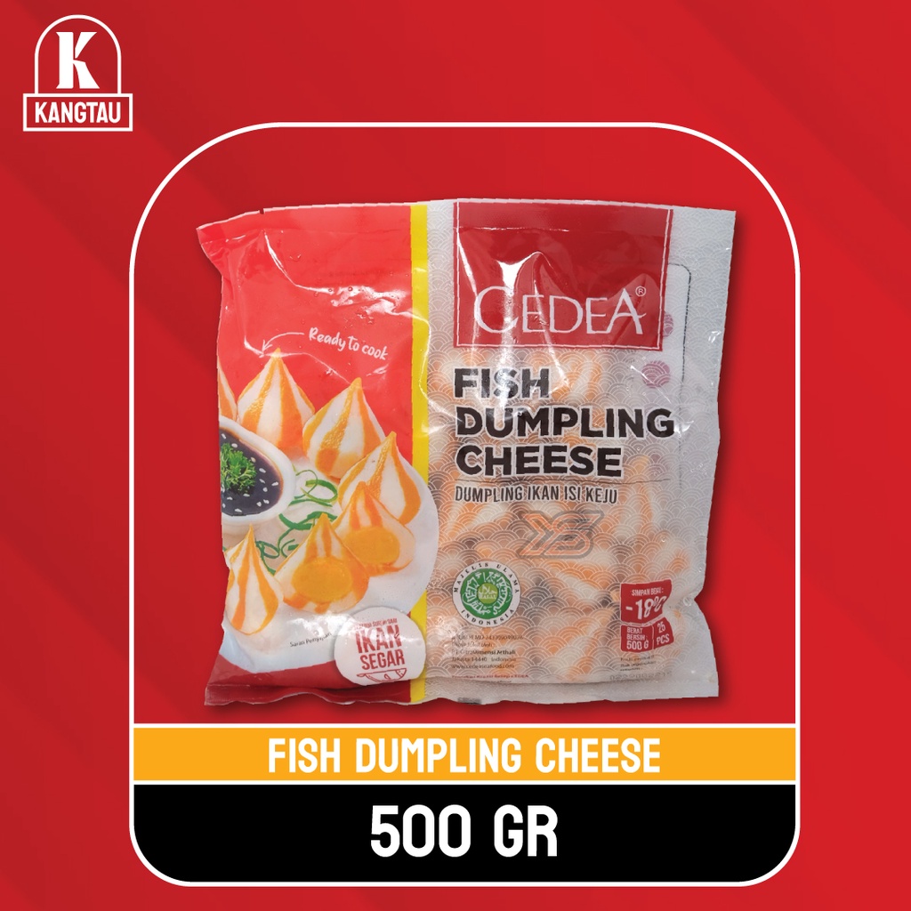 

Cedea Fish Dumpling Cheese 500GR