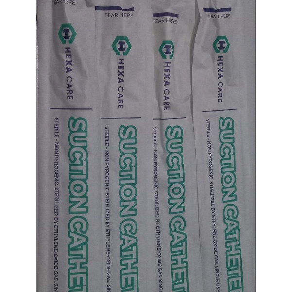 Selang suction Hexa Care / Selang dahak Hexa Care Uk 8Fr 10Fr 12Fr