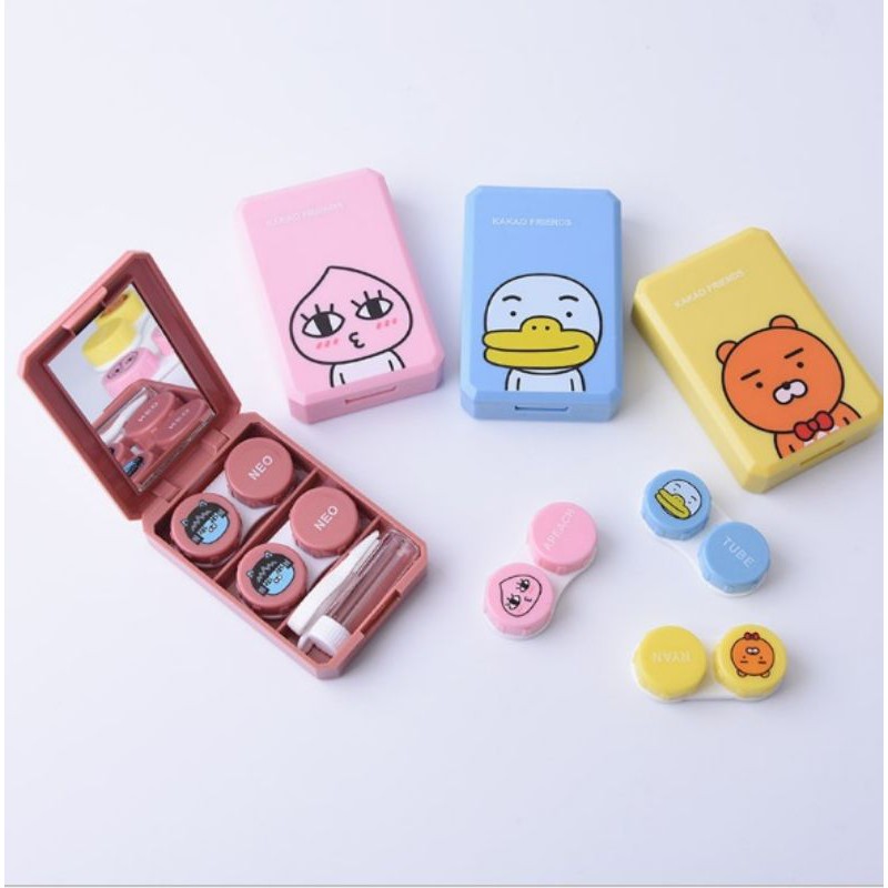 tempat case softlens soflens soflen softlen softlense 2in1 kakao friend kakaotalk