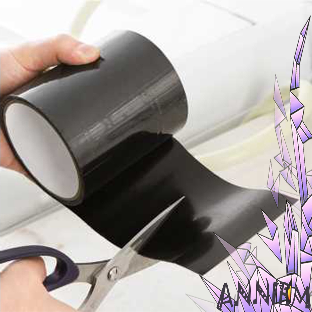 Lakban  Multifungsi Strong Tape Anti Bocor Anti-Leak Hitam Bahan karet Kaleng Permukaan Alumunium Te