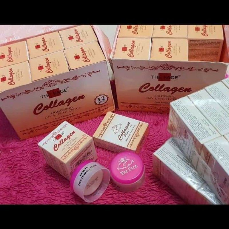 cream collagen siang malam
