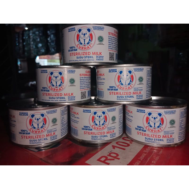 SUSU CURHAT STERILIZED / SUSU STERIL
