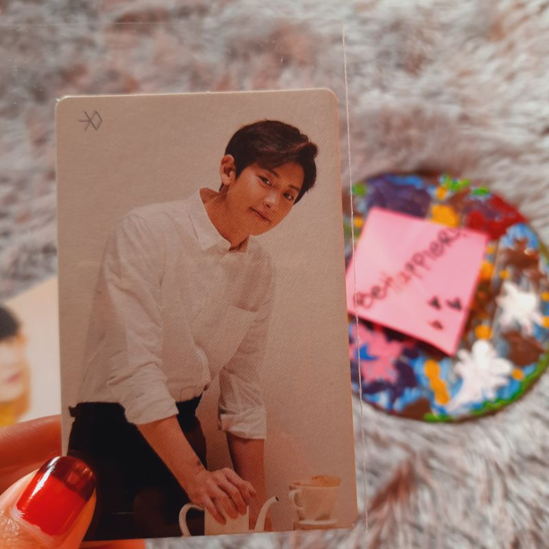 READYSTOCK | EXO CHANYEOL UNIVERSE MUG (TUKANG KOPI) PHOTOCARD