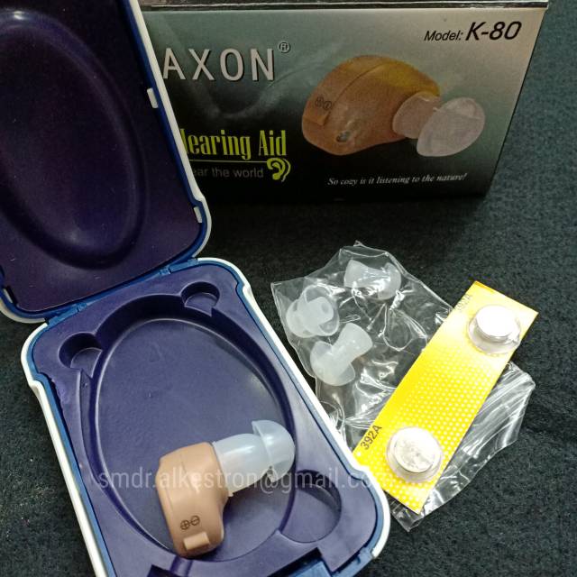 Alat bantu dengar/hearing aid axon K80