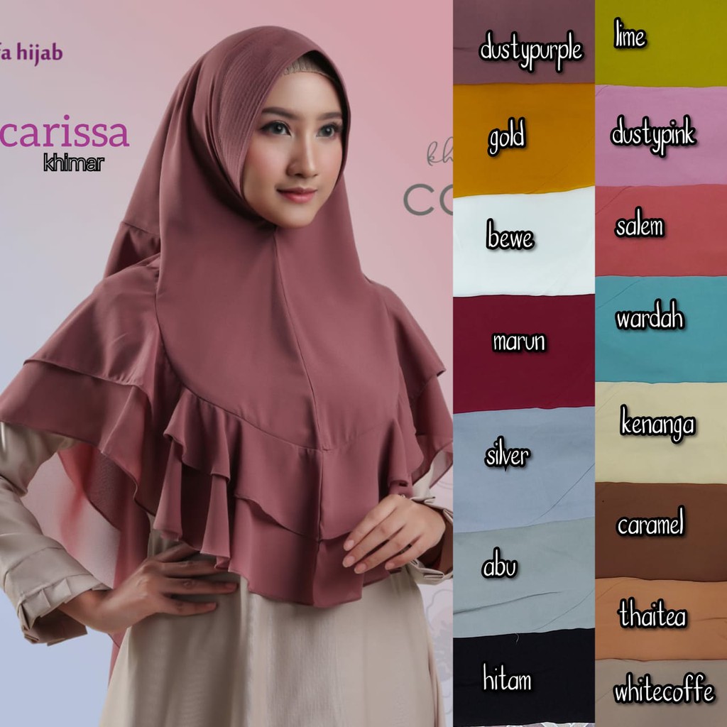 Khimar Carrisa ori Fahijab