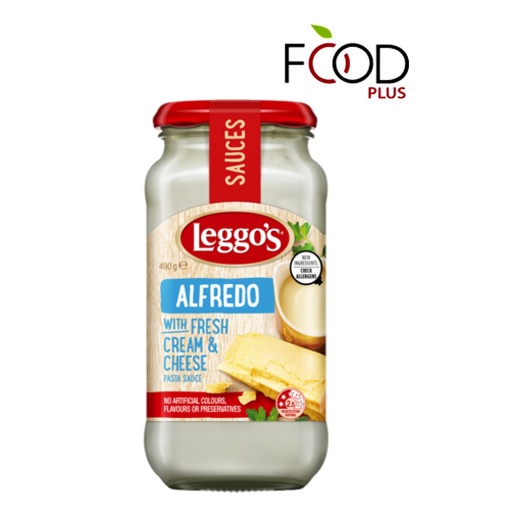 

Leggos Alfredo with Fresh Cream & Cheese Pasta Sauce 490 gr