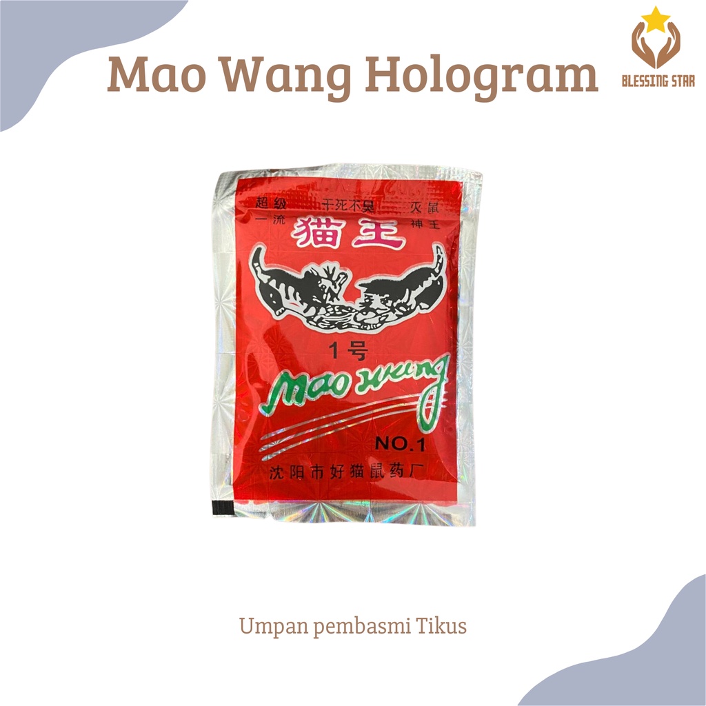 RACUN TIKUS MAOWANG HOLOGRAM ORIGINAL