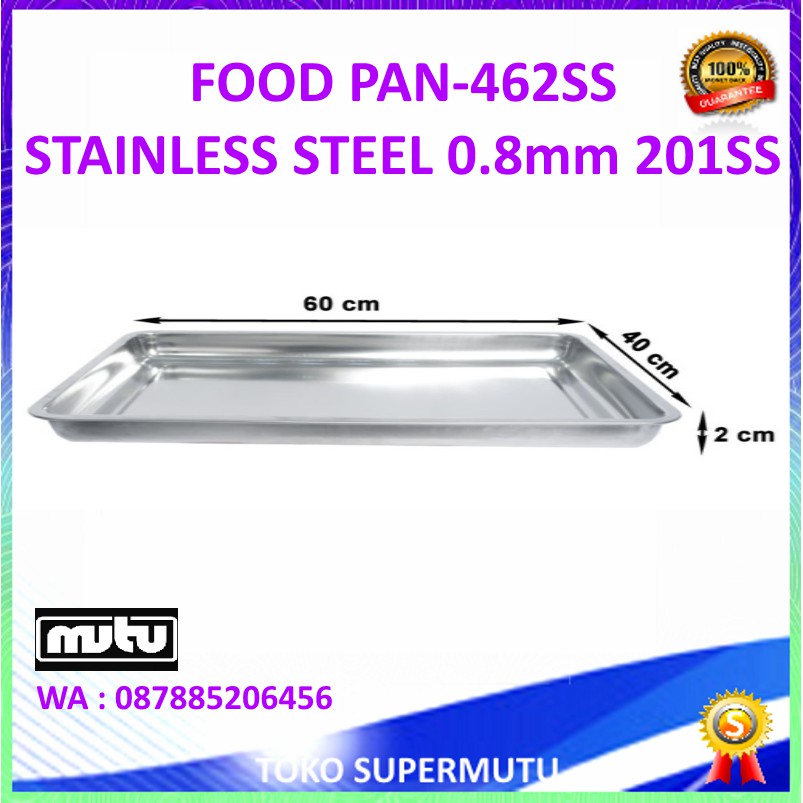 Loyang Stainless Steel PAN-462SS Loyang Pemanggang