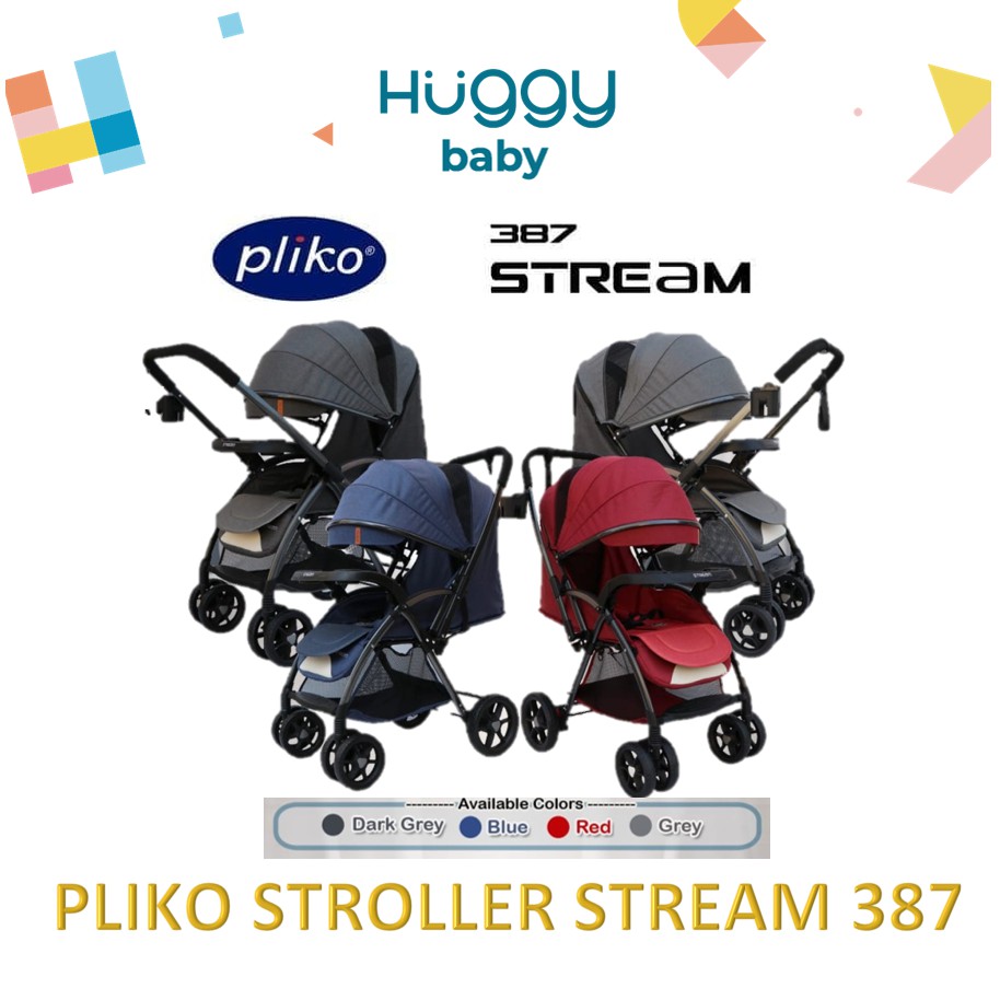 Pliko Stroller STREAM 387 Kereta Dorong Bayi Anak