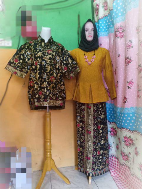 Zola_batik Couple Peplum Anjani