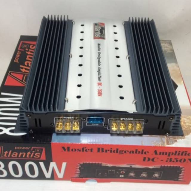 POWER MOBIL 2 CHANNEL ATLANTIS DC 350N MOSFET TENAGA BADAK