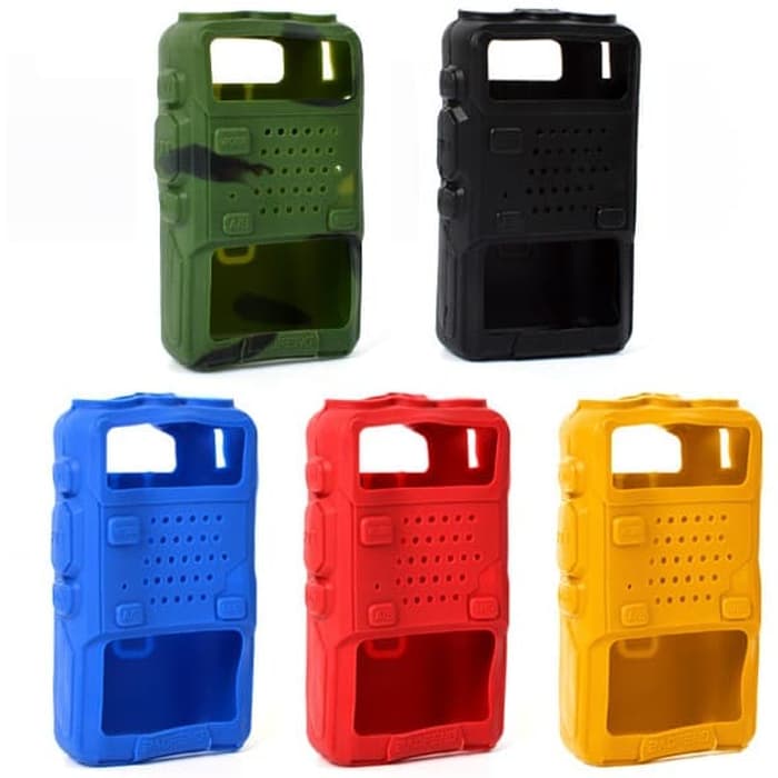 TYG50SZ Sarung Cover Ht Baofeng Uv-5R Uv-5Ra Uv5R Uv5Ra Warna Kuning E3Rsdr6Ee