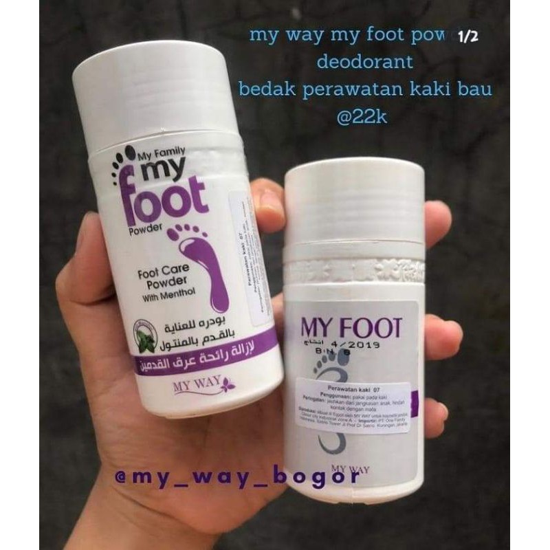 My Way Foot Care Powder
