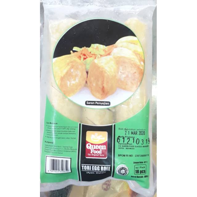 

Queen Food Tori Egg Roll