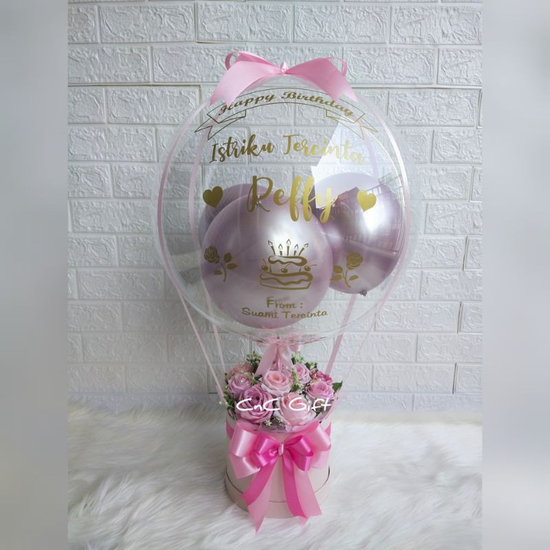 Bouquet balon / buket balon / bouquet bunga / balon box / buket bunga / buket ultah