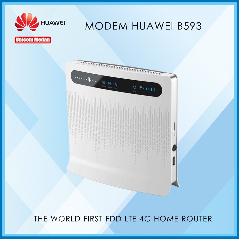 Modem Mifi / Wireless Router HUAWEI B593 4G LTE CPE (UNLOCK ALL GSM) - B593