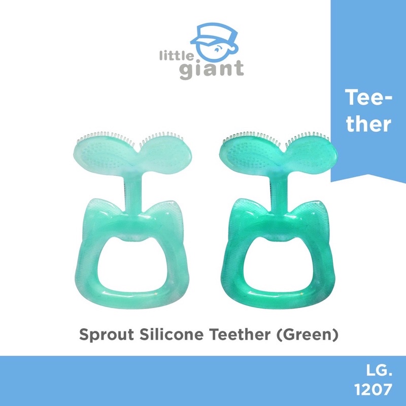 Little Giant Sprout Silicone Teether LG.1207- Gigitan bayi